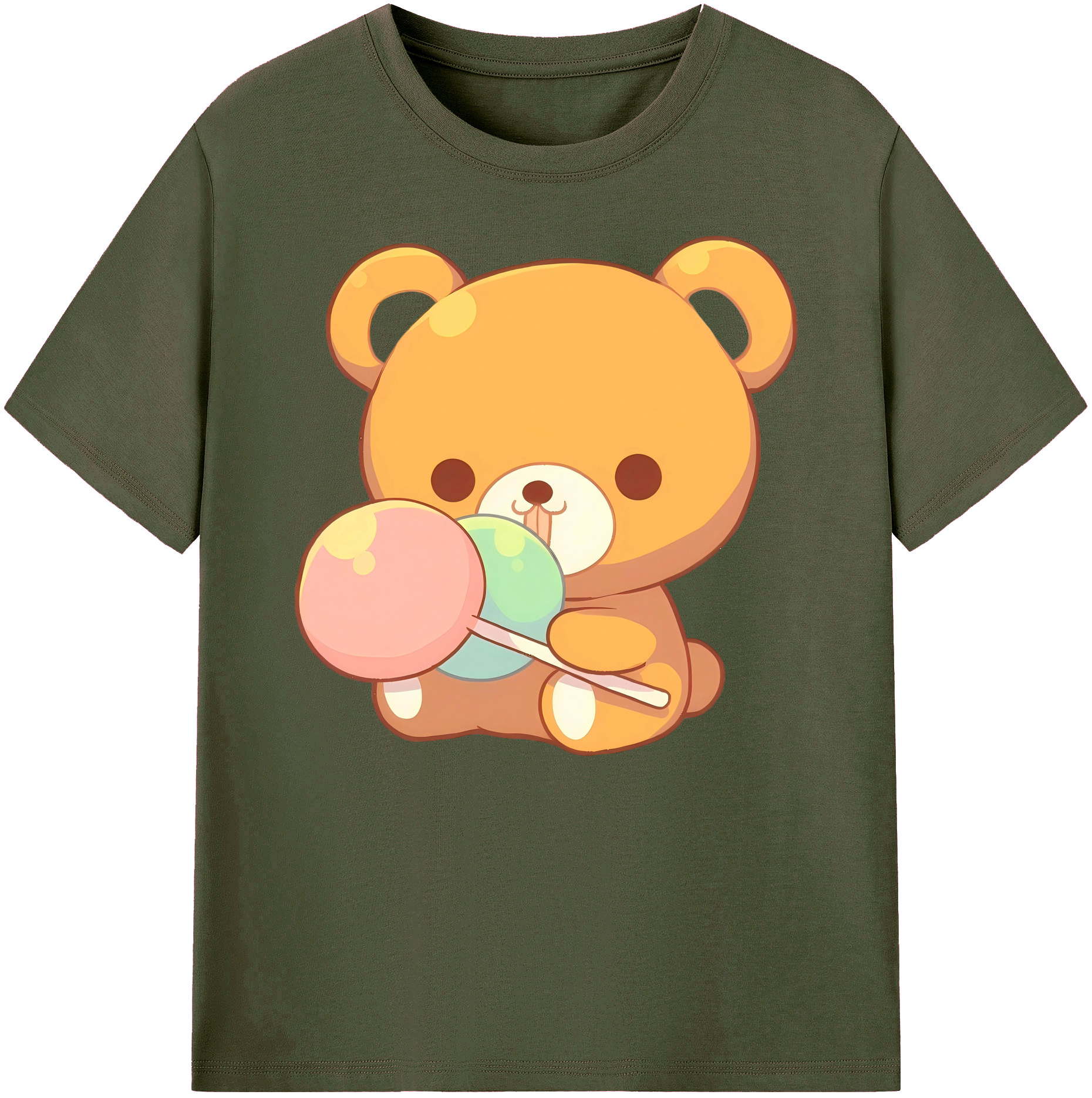 （画像用） リラックマ リラックマ キイロイトリ Rilakkuma Korilakkuma Kiiroitori 綿100％ メンズ半袖Tシャツ｜肌触りやわらか＆通気性